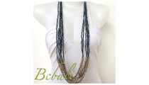 Multi seeds Beads Necklaces Bali